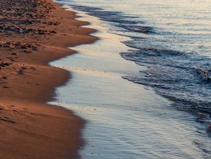 Seaside Serenity: A Tranquil Beach Walk