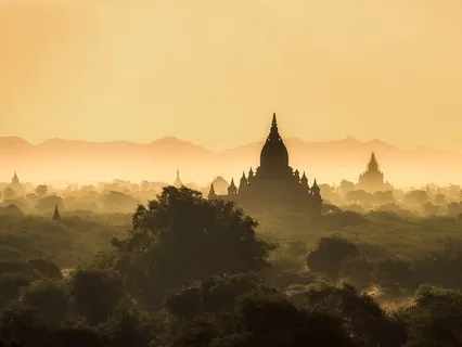 Seated Practice - Myanmar Pagoda