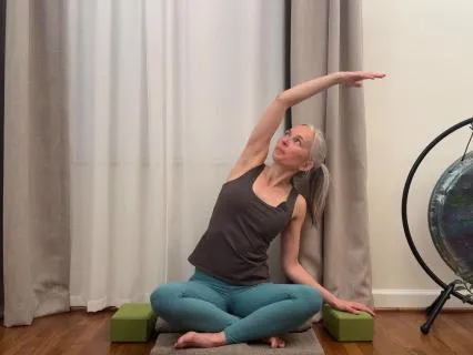Seated Practice for Shoulders & Neck Relief