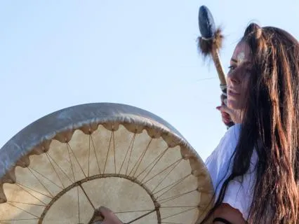 Shamanic Drum Deep Trance, Heartbeat Rhythm & Sleep 9 Hours