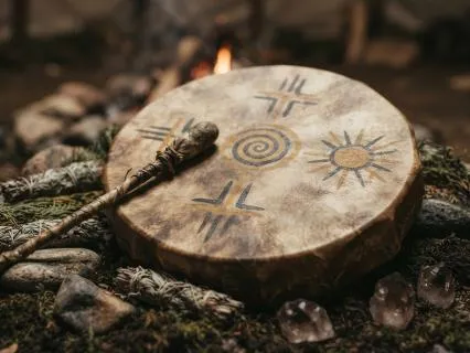Shamanic Drum For Grounding & Nervous System Healing