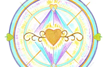 Silver Ball Of Light Heart Meditation