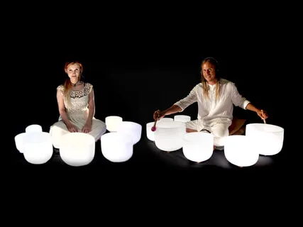 Singing Bowl Duet Featuring Ruby True Guided Meditation