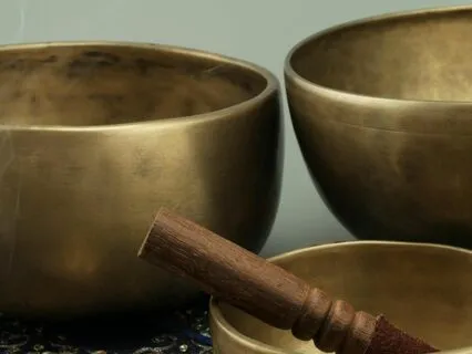 Singing Bowl Sound Bath In Just Intonation Indian Scale