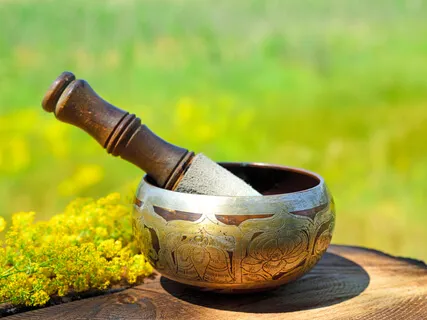 Singing Bowls & Evening Forest Sounds