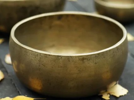 Singing Bowls In The Forest Rain