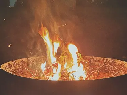 Sit By The Fire In The Rain