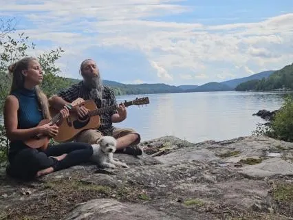 Sita Ram: Serene Mantra Meditation by the Lake