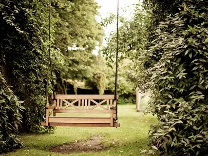 Sitting In A Quiet Garden