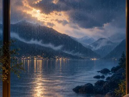 Sleep In Slow Motion | 8 Hours Of Rain & Ambient Sleep Music