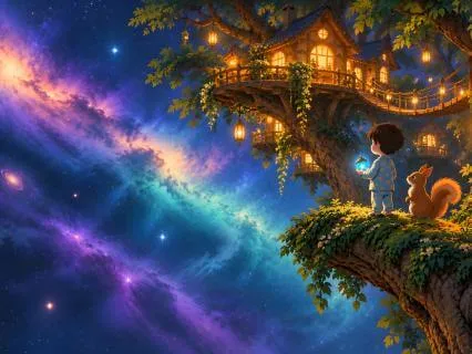 Sleep Story For Feeling Small: The Treehouse Between Worlds