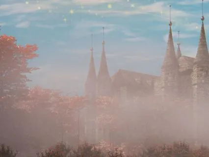 Sleep Story | The Forgotten Castle | 12 Hour Rain Sounds