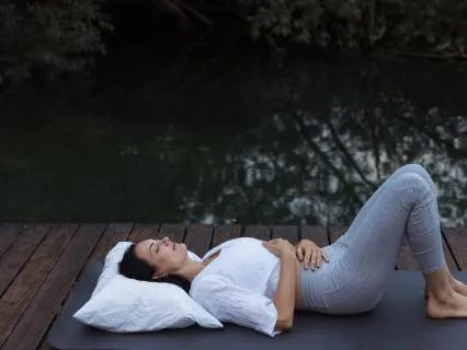 Sleep Yoga Nidra: Air Element. Binaural Beats+Nature Sounds