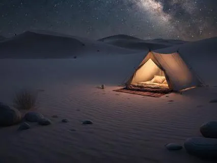 Sleeping Under The Desert Sky