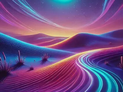 Sleepy Windstorm In The Zephyr's Desert: Nature's Lullaby