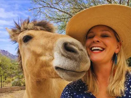 Smile And Release: Horse Exhale