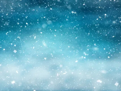 Snowfall Over Lake Huron