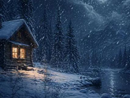 Snowstorm + Brown Noise – Deep Isolation Sleep Sound