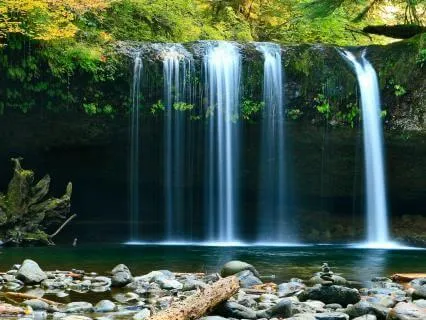 Soft Waterfall Sounds for Deep Rest & Sleep (8 Hours)