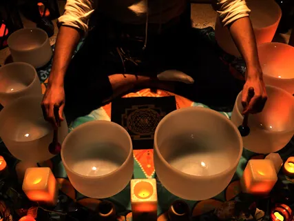 Softest Crystal Singing Bowls Sound Bath