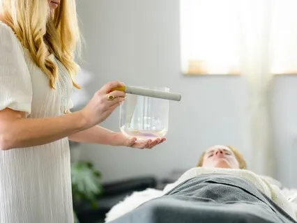 Solar Plexus Crystal Bowl & Healing Frequency Tones