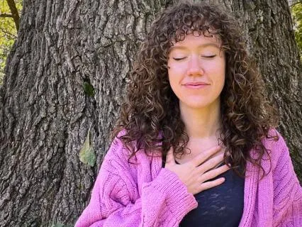 Somatic Self-Hug For Calming Anxiety