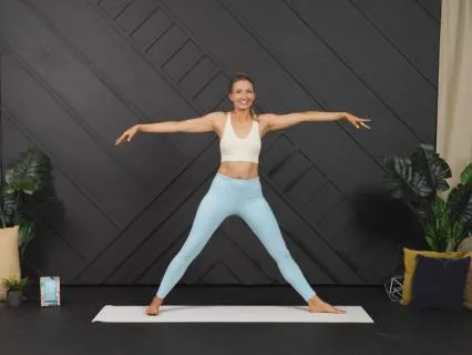 Somatic Yoga To Lower Cortisol Release Hips,Neck & Shoulders