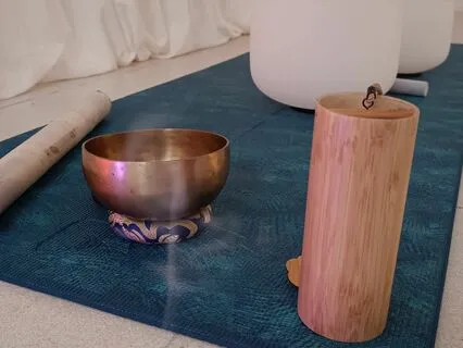 Sonido cuencos de cuarzo