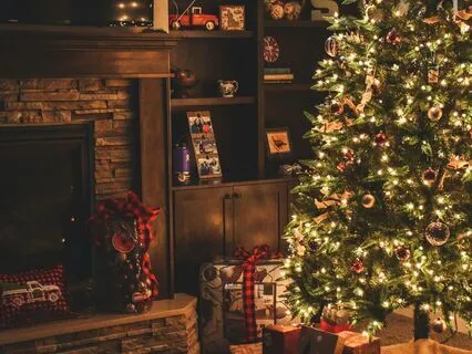 Soothing Fireplace Reflections