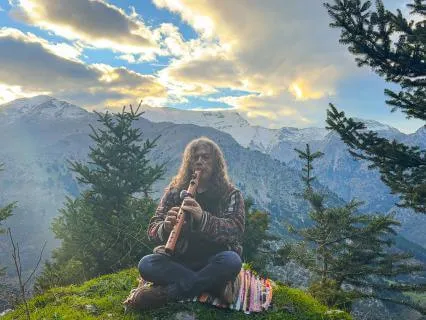 Soothing Flute In The Greek Mountains Deep Relaxation Sleep