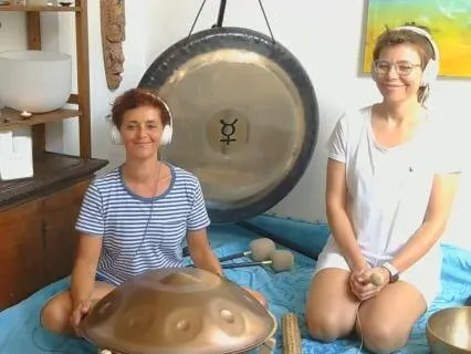 Soothing Handpan & Rain Tube Sound Bath For Deep Relaxation