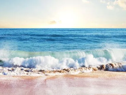 Soothing Waves Crashing On Beach | White Noise For Sleep