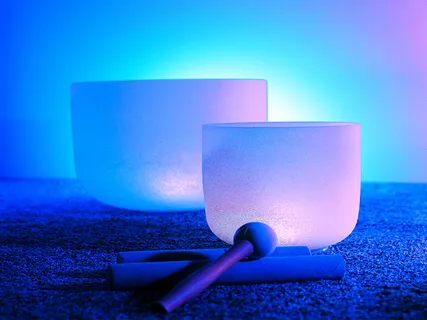 Sound Healing For Introspection - Crystal Singing Bowls