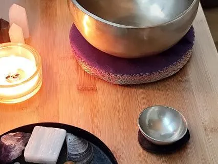 Sound Meditation For Stability. Tibetan Singing Bowls