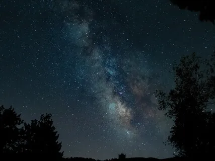 Starry Autumn Night