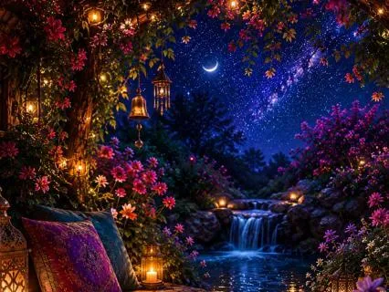 Stars of Serenity - Calming Flute Music & Nature Ambience
