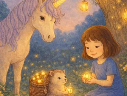 Starwyn And The Lantern Grove - Sleep Meditation Story Kids