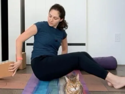 Stay Down: Yin Yoga On Your Back