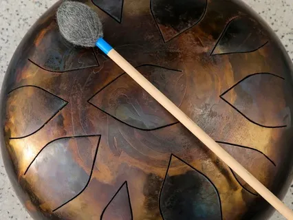 Steel Tongue Drum Ambience For Calm & Relaxation.