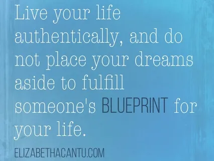Stop living someone else's blueprint for your life
