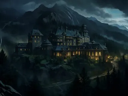 Stormy Night At Lookout Manor