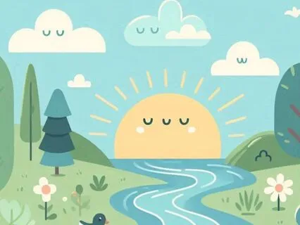 Story & Meditation: Finding Balance With River And Sky