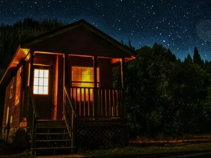 Strong Winds Outside - Log Cabin Ambience For Deep Sleep