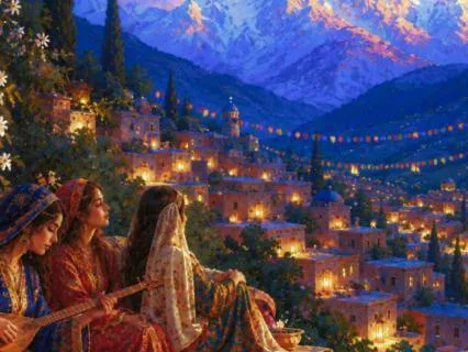 Sufi Strings Tanbur & Night Nature Sounds - for deep sleep