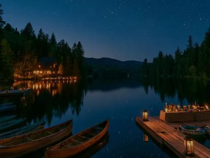 Summer Wishes At The Lake Chalet