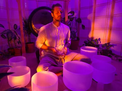 Sun Salutation - Sunrise Sound Bath For Mental Health Benefits