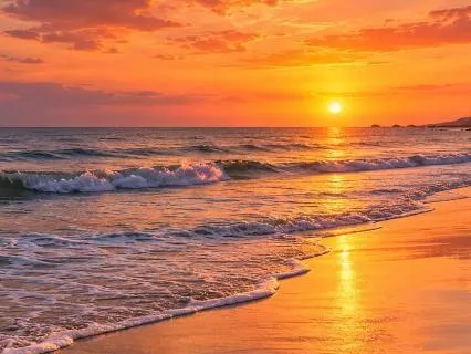Sunset Beach Mindfulness Meditation