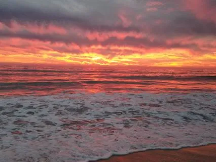 Sunset Yoga Nidra (With Ocean Wave Background)