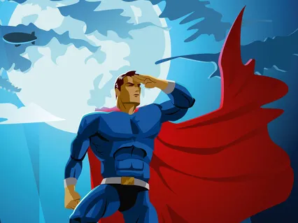 Superhero Meditation 2 - Superman