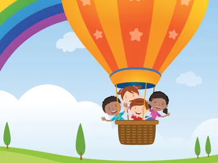 The Amazing Hot Air Balloon Ride - Children's story